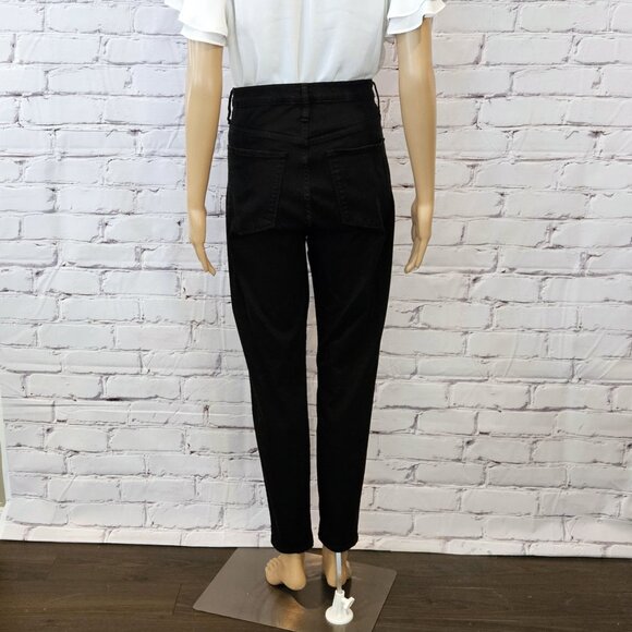 J. CREW - Classic high rise toothpick style black jeans - Picture 9 of 11